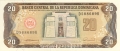 Dominican Republic 20 Pesos, 1990
